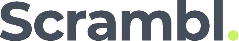 Logo of Scrambl.