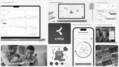 Kymu: Ein Service zur ergänzenden pädiatrischen neuromuskulären Telerehabilitation