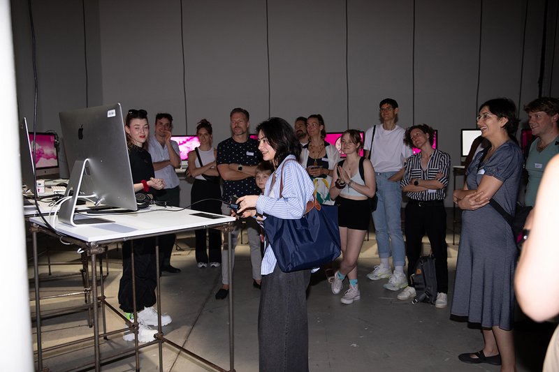 [Translate to English:] Z-Kubator Founders Night 2024. Bild: © Jennifer Anger, ZHdK