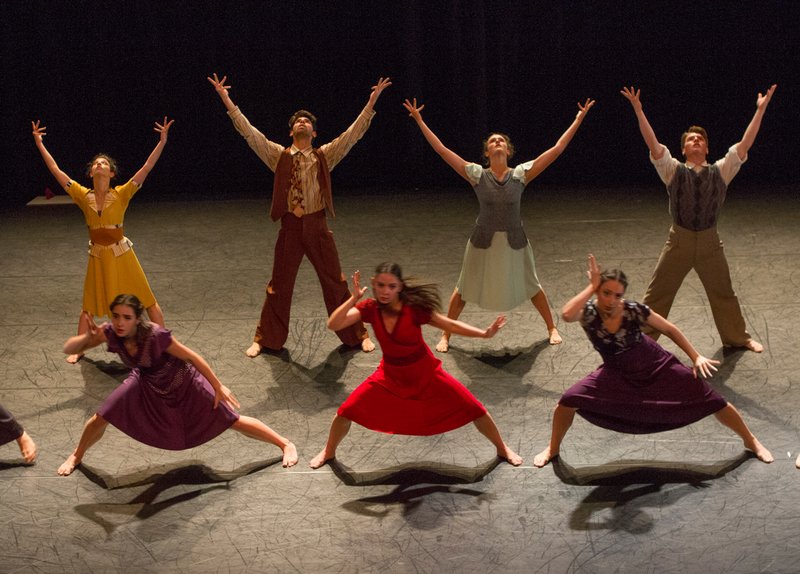 Foto: Choreografie-Projekt von Barak Marshall