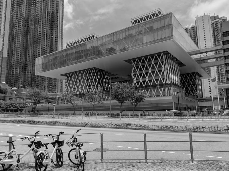 [Translate to English:] Im Hong Kong Design Institute in Tiu Keng Leng, Junk Bay, Hongkong findet die gemeinsame Design Thinking Challenge mit lokalen Design Professionals statt.