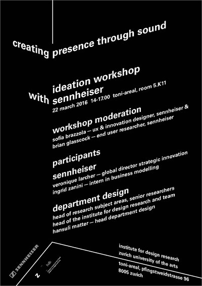 Ideation-Workshop mit Sennheiser