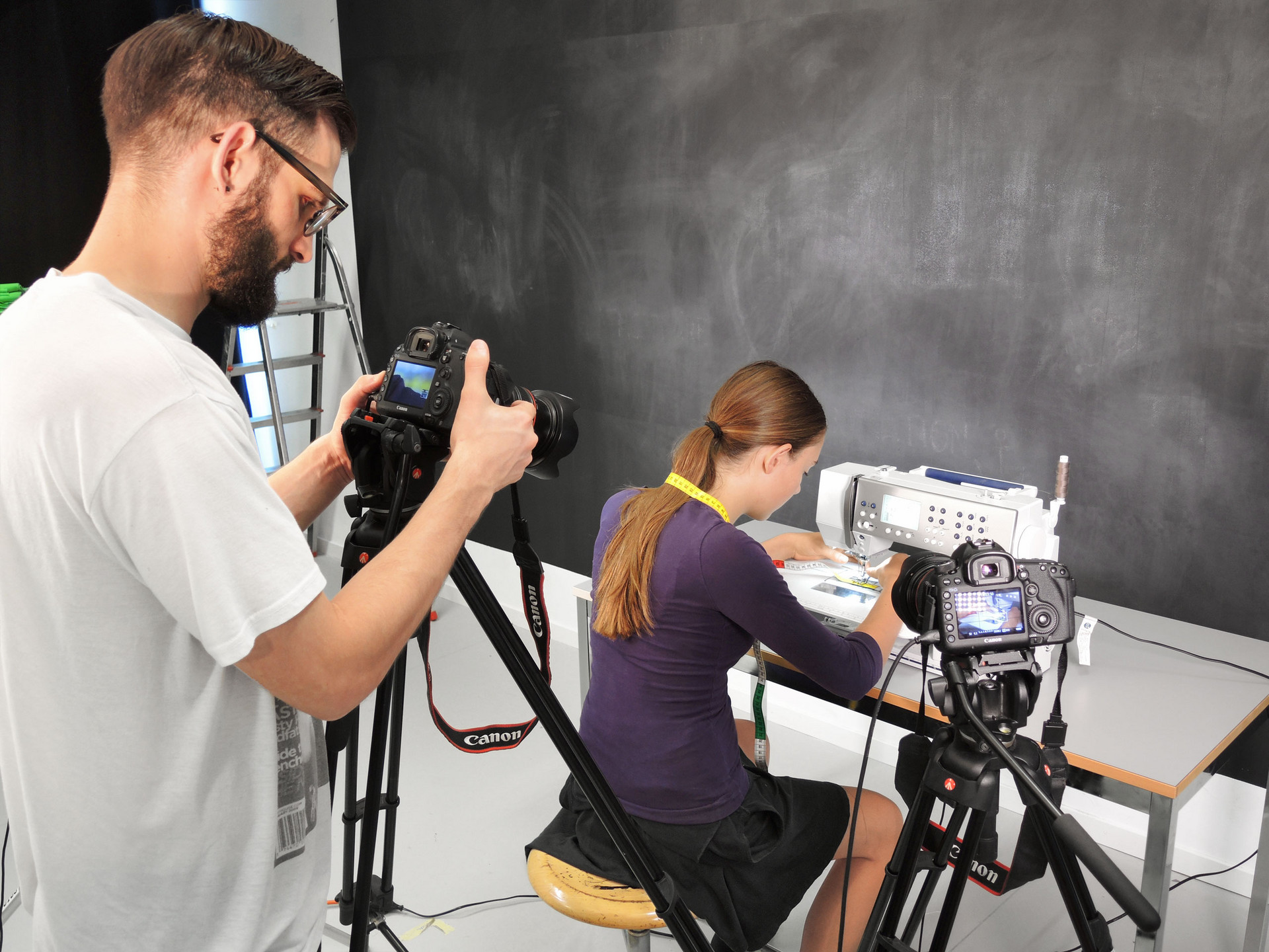 Bild: Making-of-Moment
