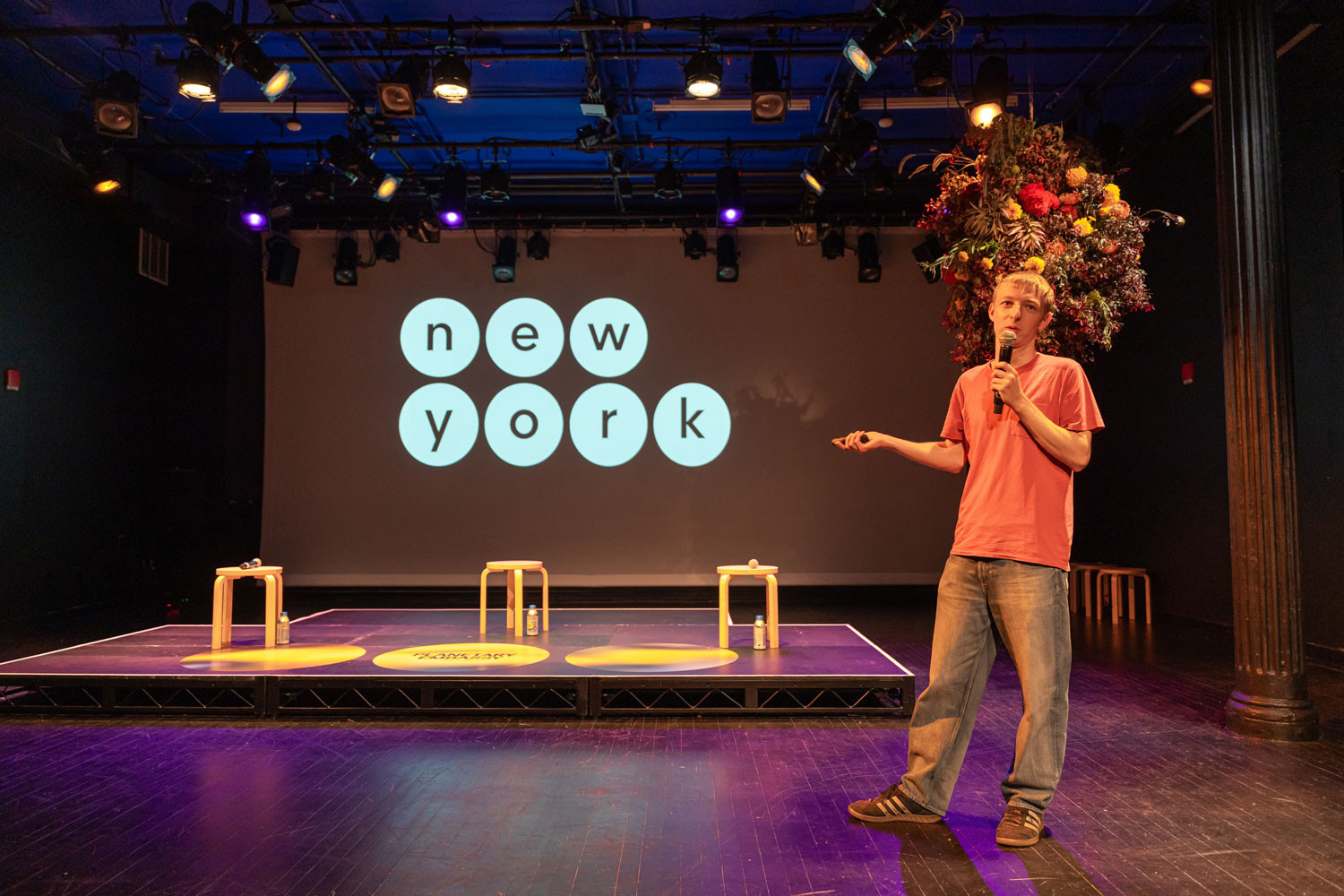 Nicolas Wagner bei der Masterclass «Printed Plants». © Swissnex.