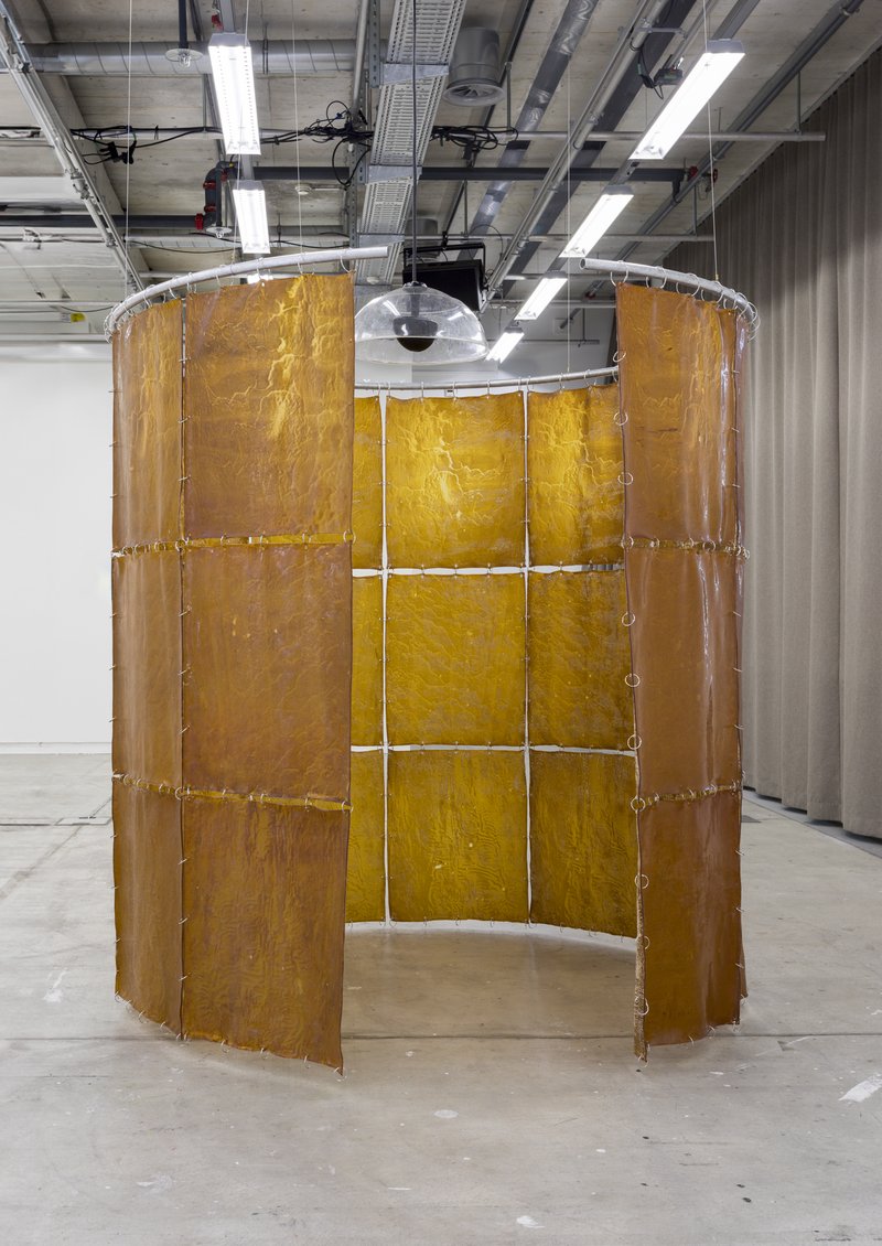 Leah Giertz, Getting into a hair, 2024. Foto: Oliver Kümmerli