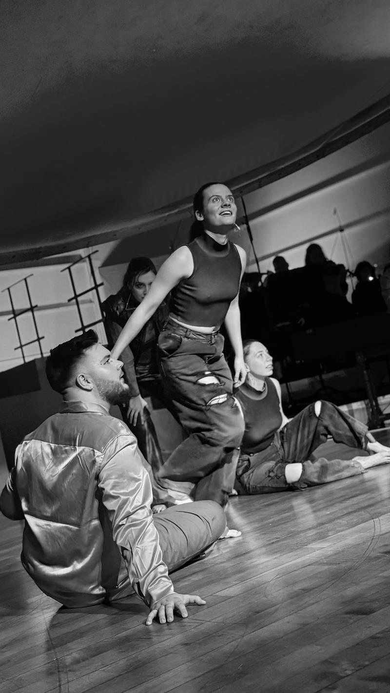 Dido and Aeneas - rehearsal picture