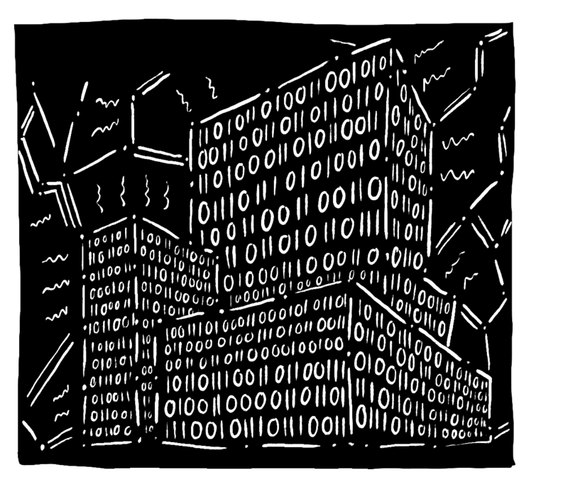 Illustration «Digitales Toni-Areal»; © Kati Rickenbach.