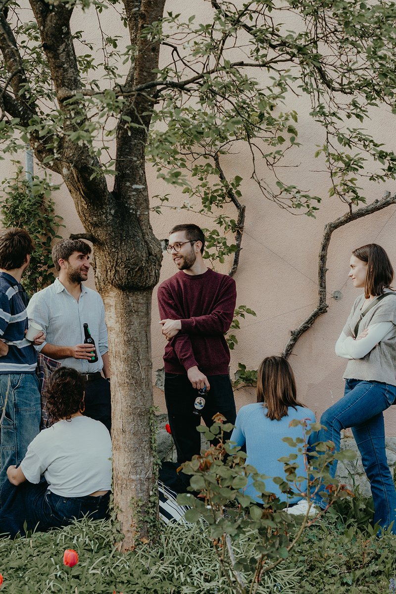 Opening NEWKAMMER II: Present Positions, Atelier Righini-Fries, Zurich, April 2026. Image © Gabriel Bienz