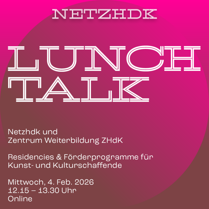 Lunch Talk WS26