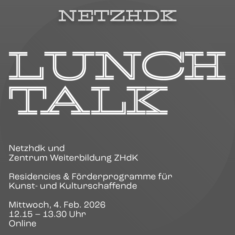 Lunch Talk WS26