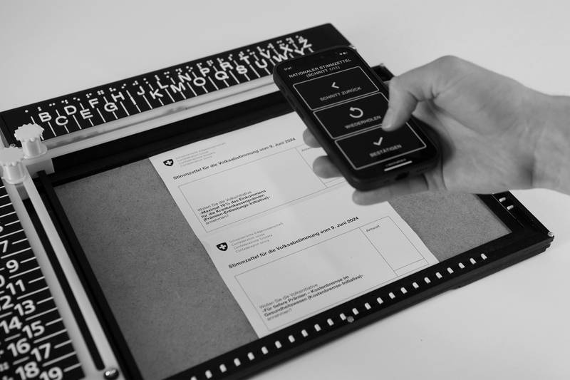 «Selbstbestimmt» or «Self-Determined» by Luis Praxmarer & Lars Ziegler. 