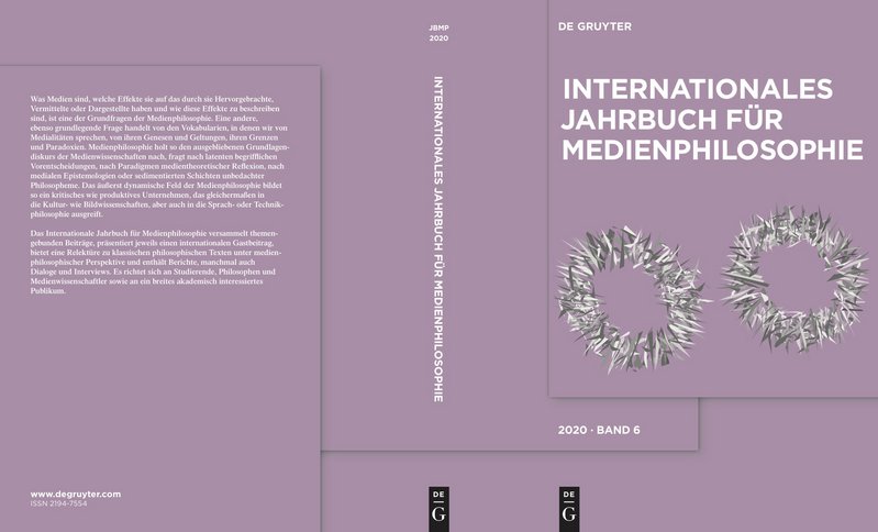 Foto: Cover Band 6 Jahrbuch Medienphilosophie