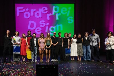 Sponsorship Award Design BA. Graduation Ceremony Design. Photo: David Jäggi.