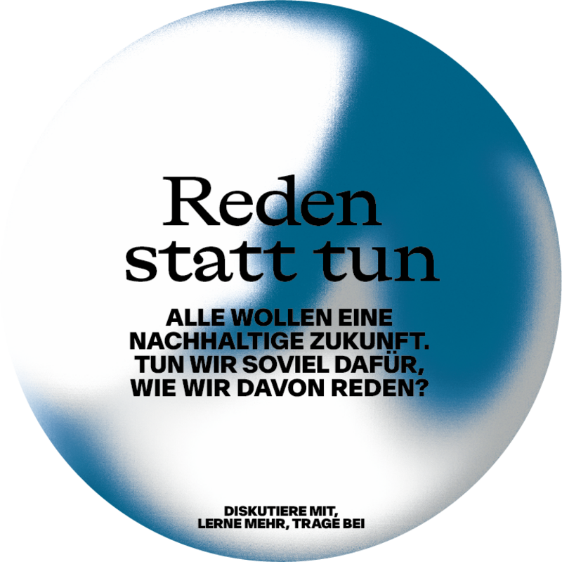 Reden statt tun