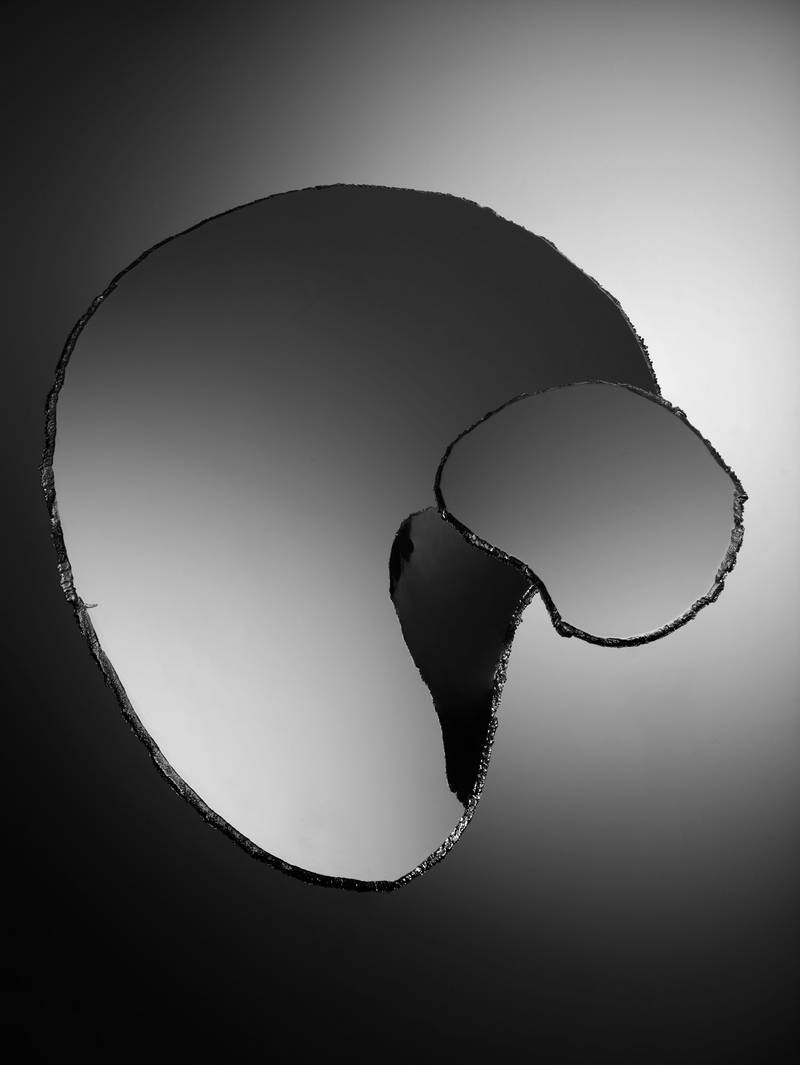 The mirror “First State of Matter” by René Odermatt.