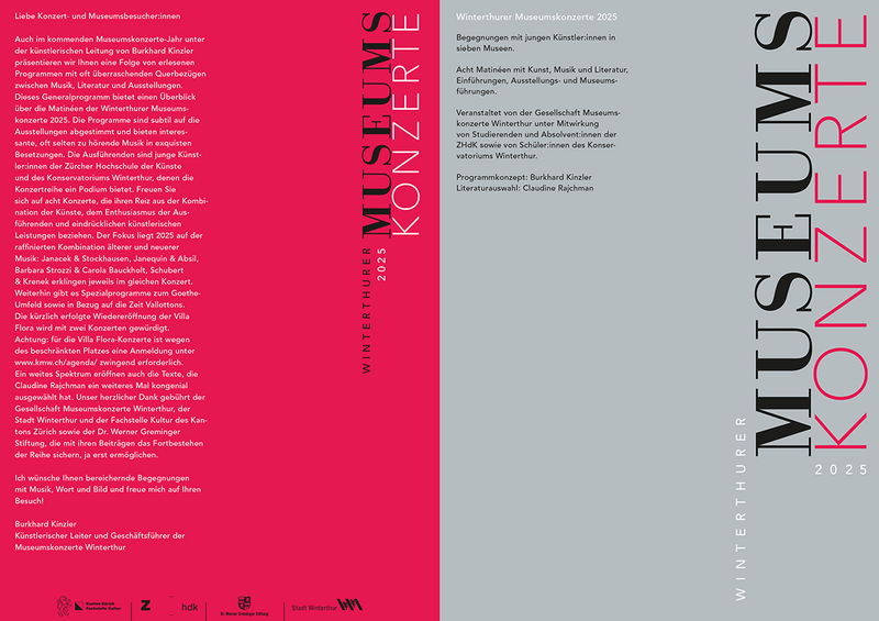 Museumskonzerte Kurzbeschrieb