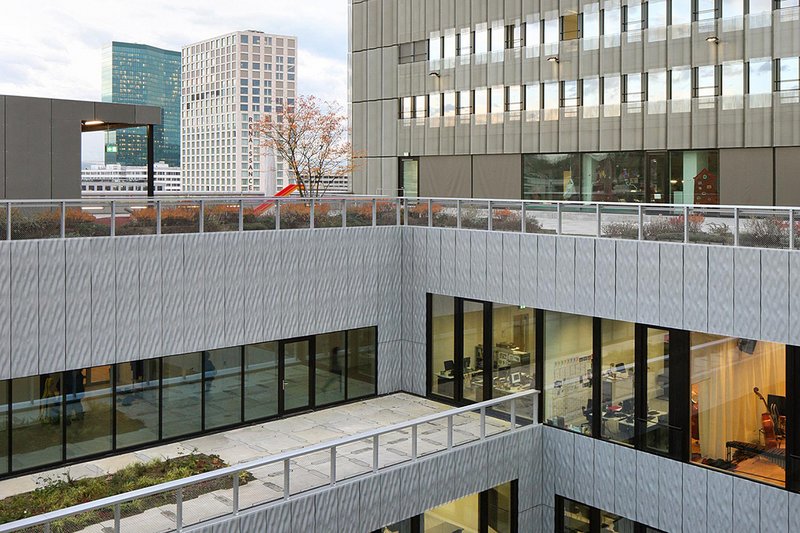 Photo: ZHdK Toni Campus building (detail)