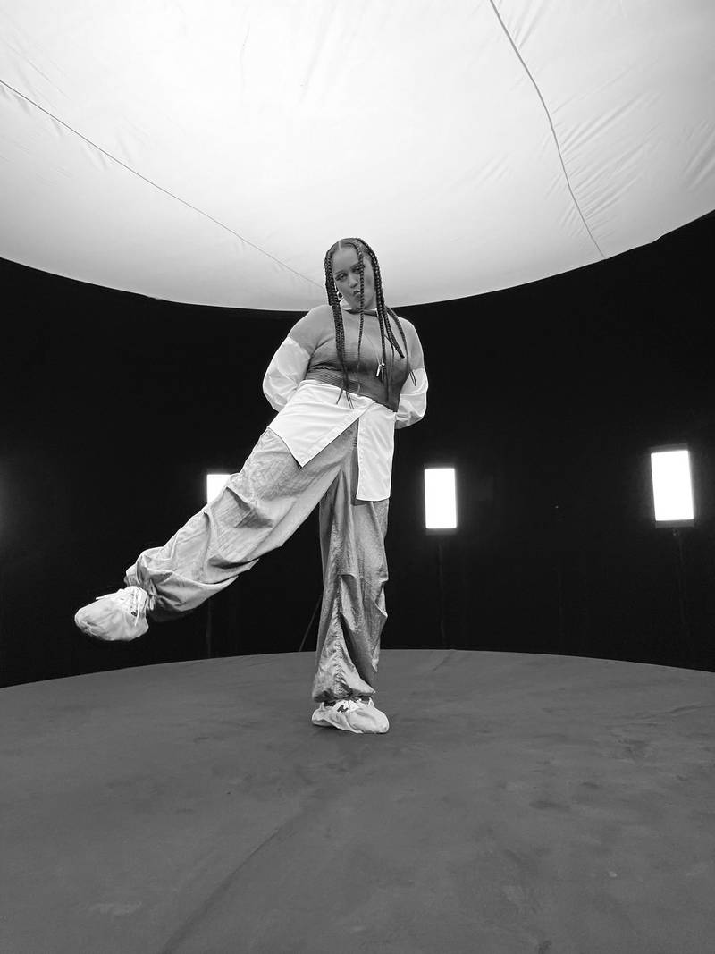Shortly after graduating from ZHdK, Sirah Nying found employment as a journalist and presenter at Swiss Radio and Television SRF. Photograph: Lukas Schmidt.