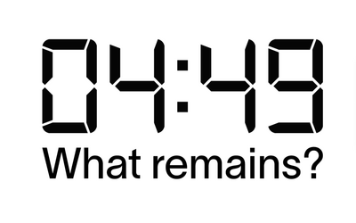 04:49 - What remains?