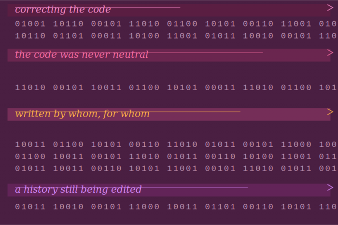 correcting the code