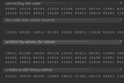 Correcting the Code: Women, Gender, Technology and the Transformation of Digital Art Correcting the Code: Women, Gender, Technology and the Transformation of Digital Art