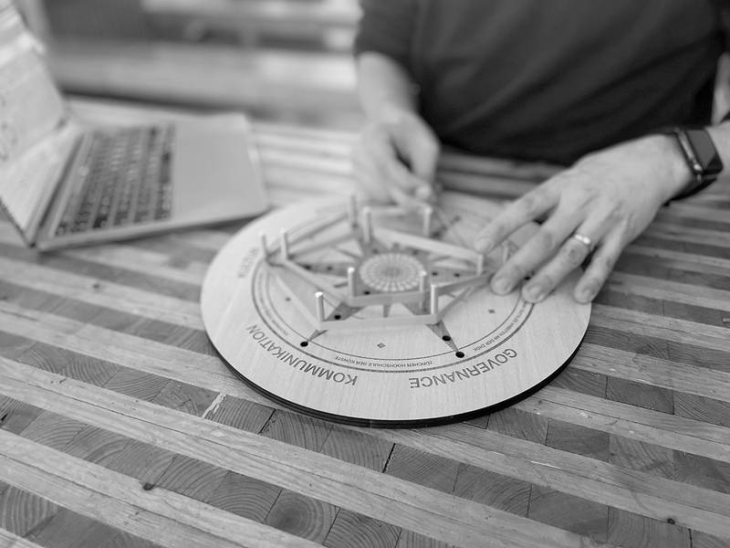 Digital Compass; design © Renato Soldenhoff, ZHdK.