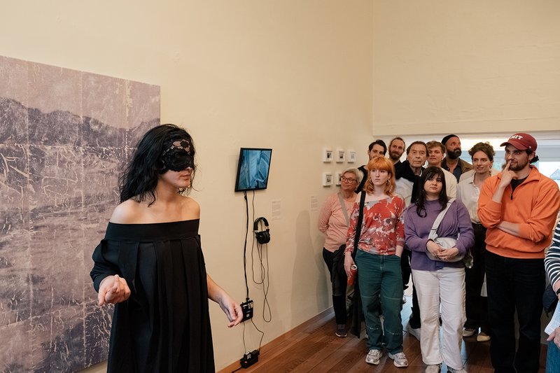 Opening NEWKAMMER II: Present Positions, Atelier Righini-Fries, Zurich, April 2026. Image © Gabriel Bienz