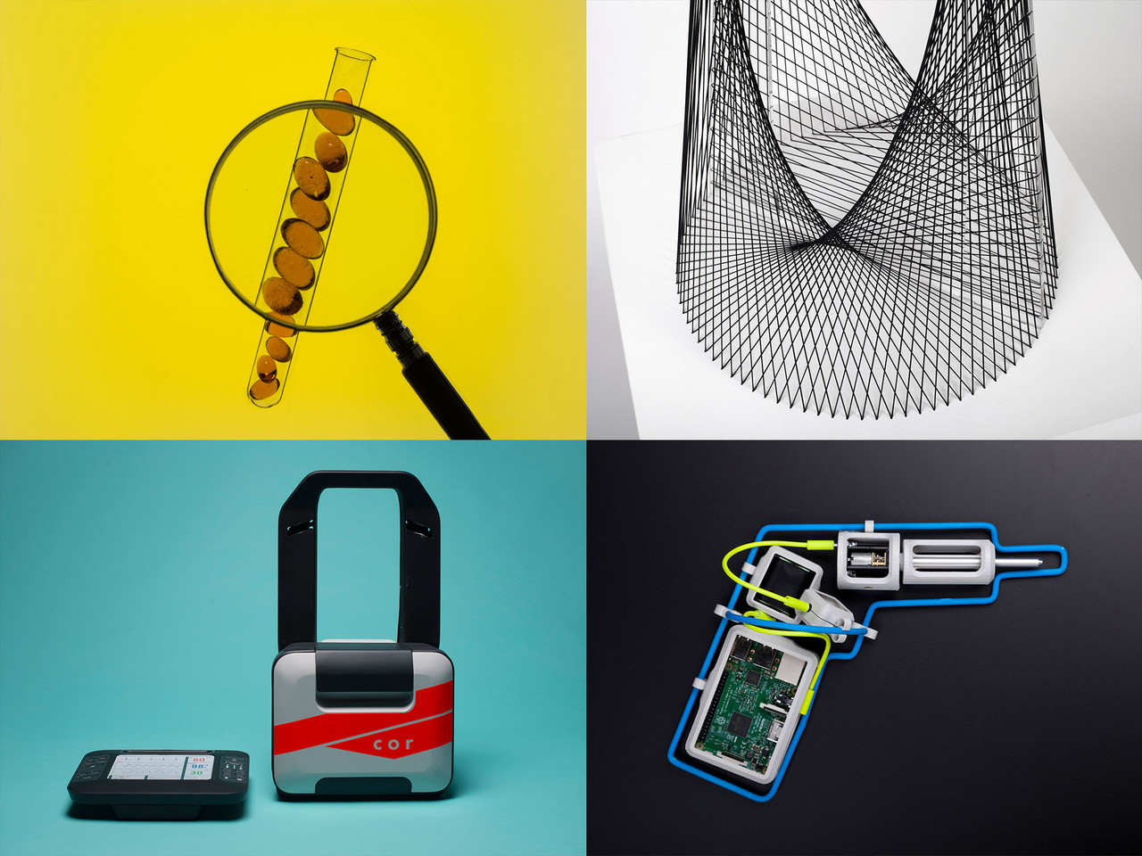 Foto von Projekten der Fachrichtung Industrial Design