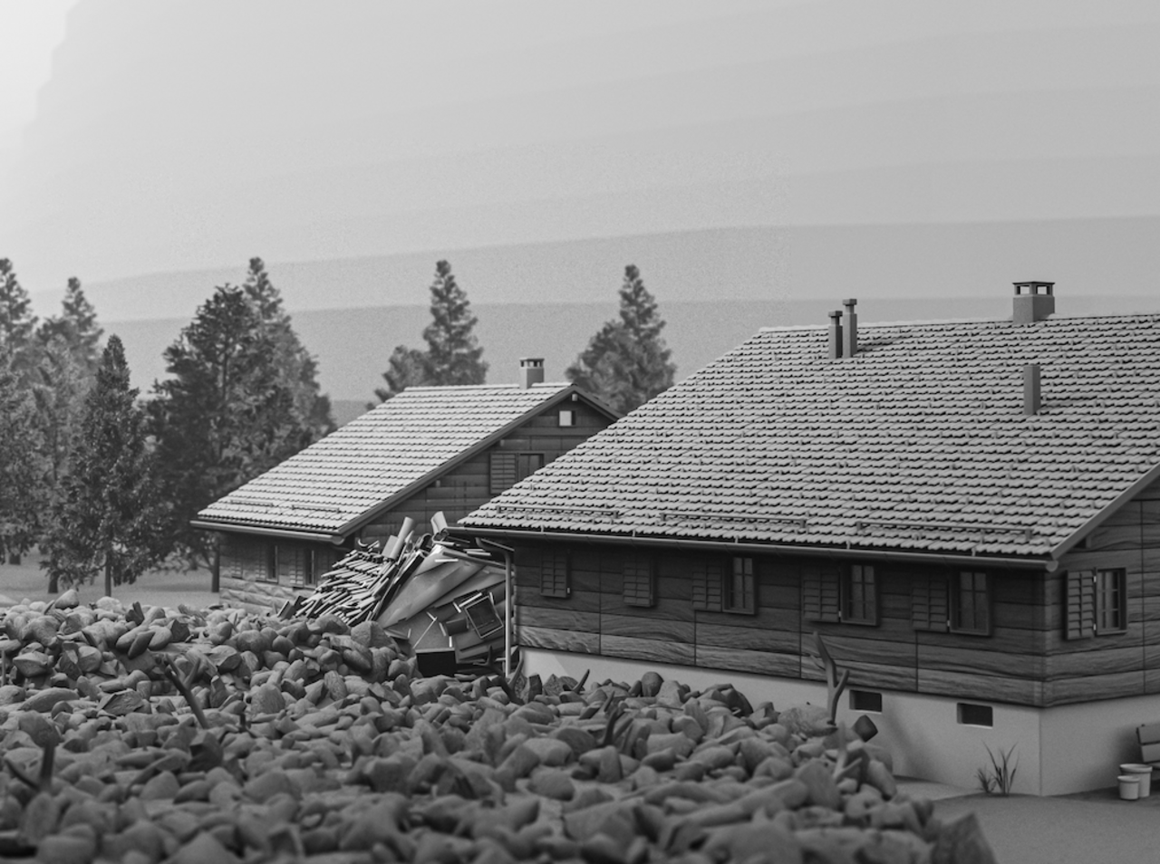 Bild: Bergdrama, Elena Kaeser, 2023