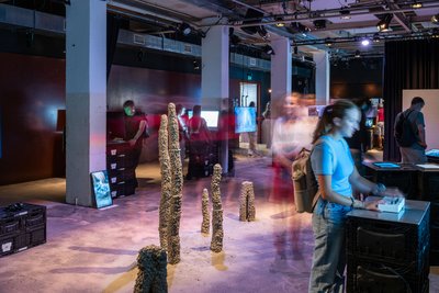 Impression of the exhibition REFRESH x Fantoche #5