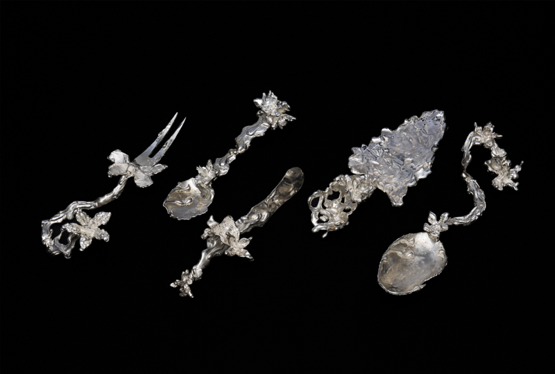Das Diplomprojekt «opulence silverware» aus dem Bachelor Major Trends & Identity.