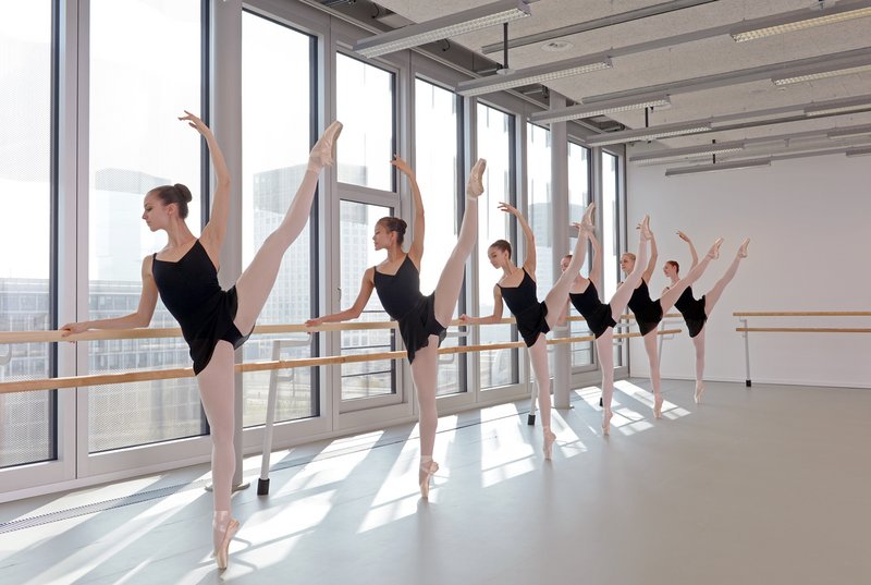 Photo: Ballet studio at Toni Campus