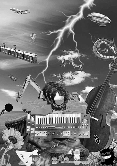 Poster Nohead Hochformat Low