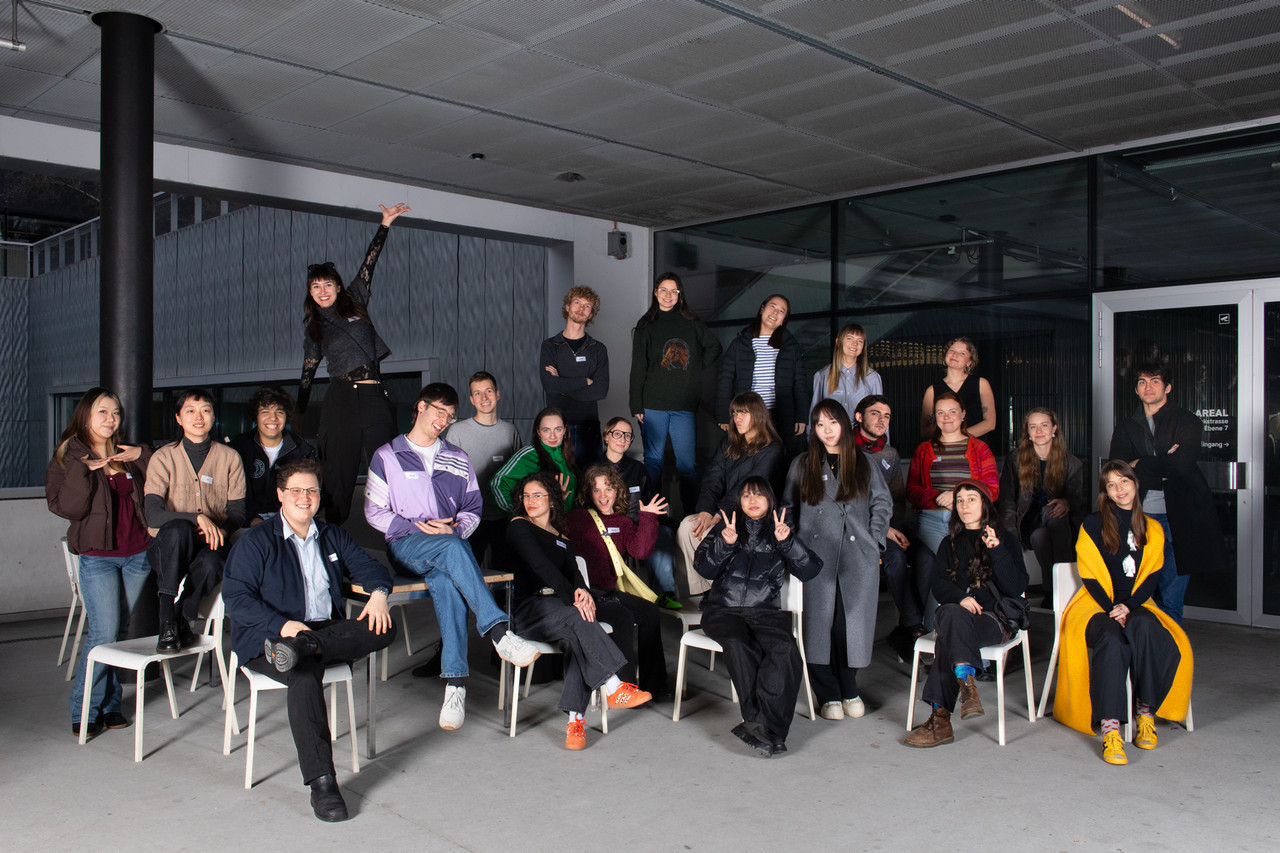 Gruppe internationaler Studierender