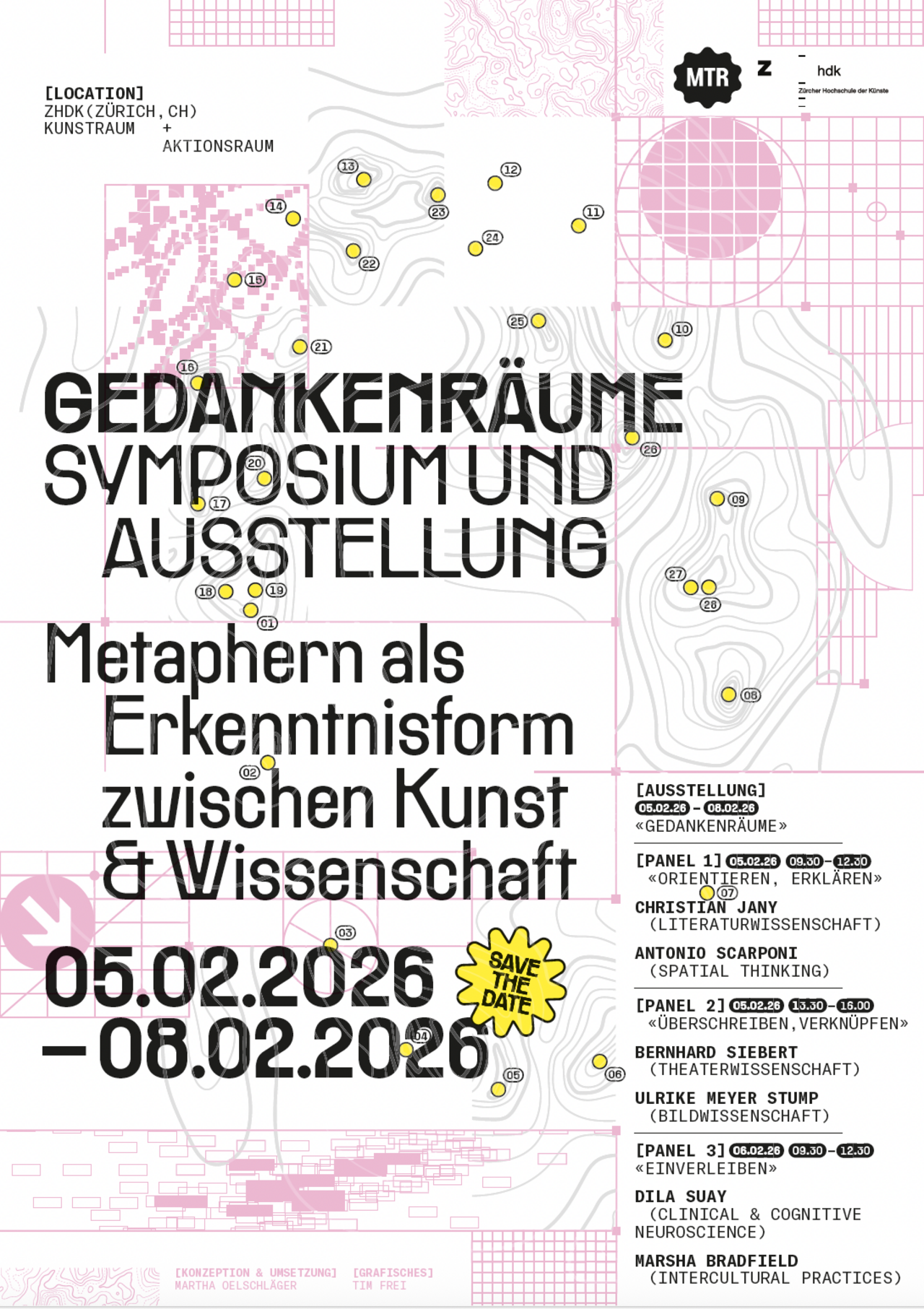 Poster Gedankenräume