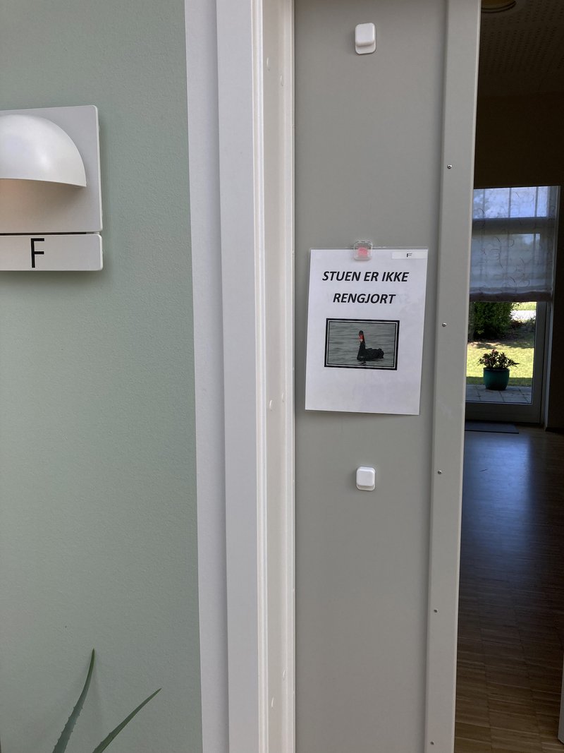 Room, Hospice, Denmark. Photographs by Julie Schwartz