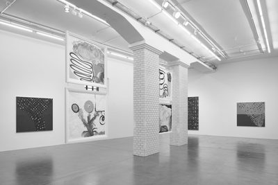 Installation view, ‘Uman. A Fantastic Woman,’ Hauser & Wirth Zurich, Limmatstrasse, 2025 © Uman. Courtesy the artist, Hauser & Wirth and Nicola Vassell Gallery. Photo: Jon Etter