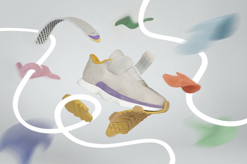«NEUNOI» der Sneaker für Kinder zwischen sechs und zehn Jahren ist im flexiblen Abo erhältlich. 
