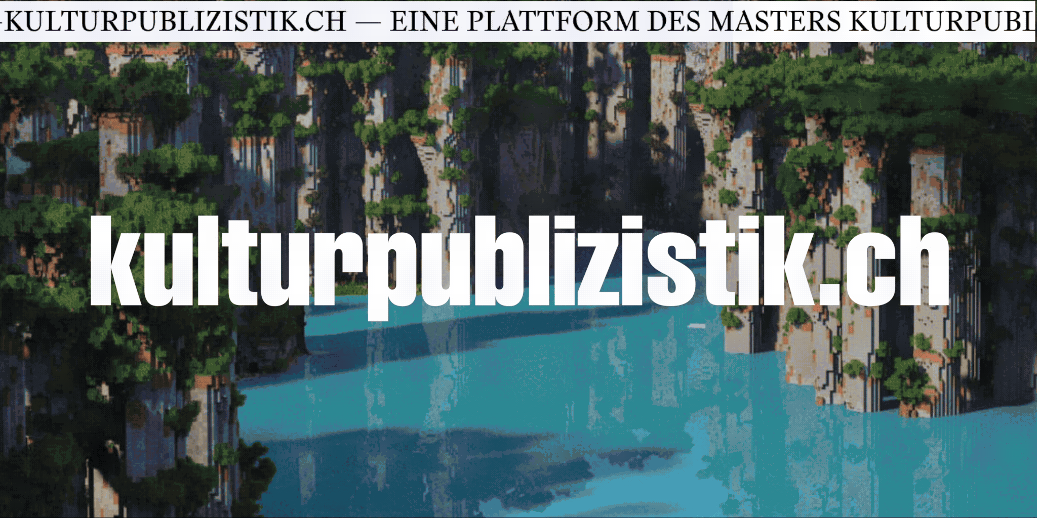 Gif zur Web-Plattform kulturpublizistik.ch