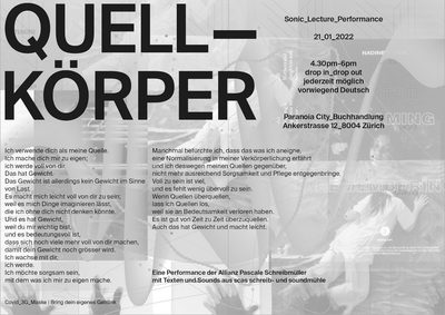 Quellkoerper Performance