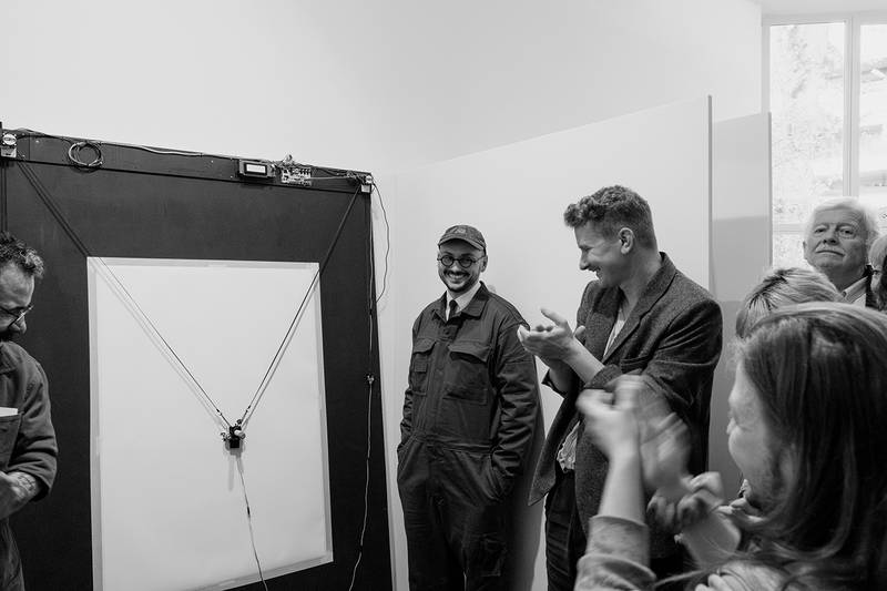 Opening NEWKAMMER II: Present Positions, Atelier Righini-Fries, Zurich, April 2026. Image © Gabriel Bienz