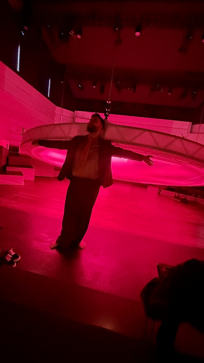 Dido and Aeneas - rehearsal picture