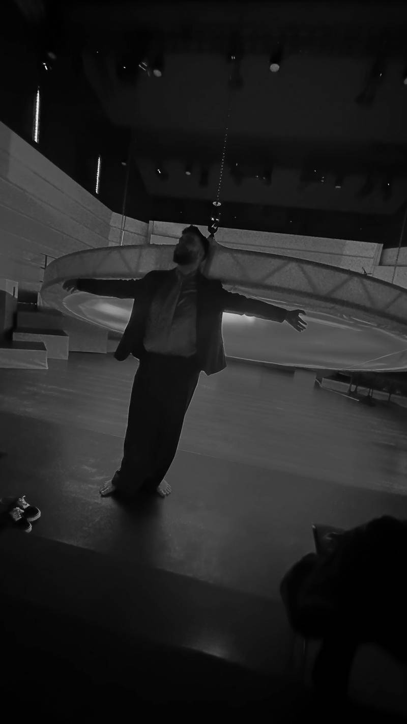 Dido and Aeneas - rehearsal picture