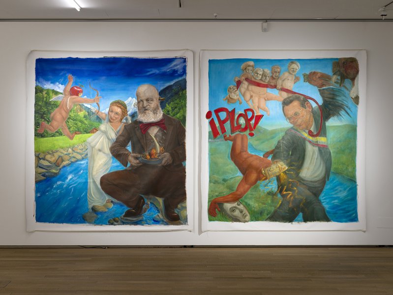 José Guijarro, MA Fine Arts Diplomausstellung 2024. Foto: Cedric Mussano