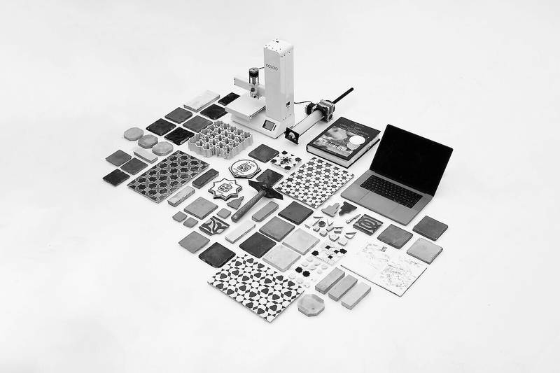 The diploma project «Digital Zellij» from the Master's Major in Interaction Design. 