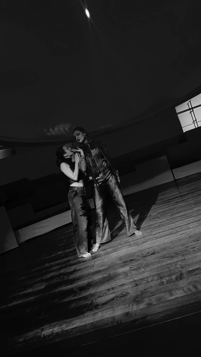 Dido and Aeneas - rehearsal picture