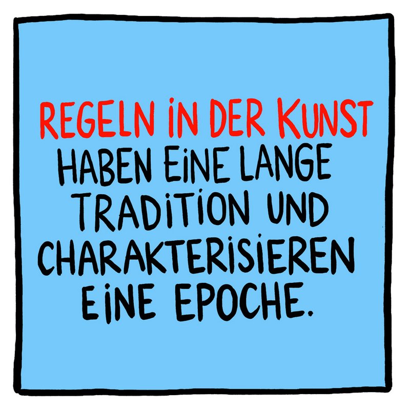 Comic Regeln in der Kunst, Bild 9