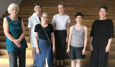 Kick-off Meeting mit den Nachwuchsforscherinnen.