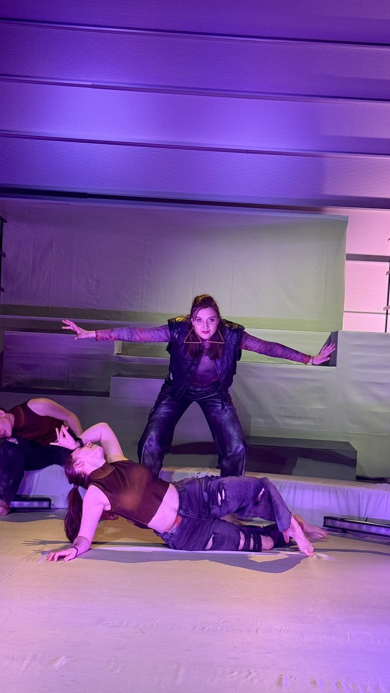 Dido and Aeneas - rehearsal picture
