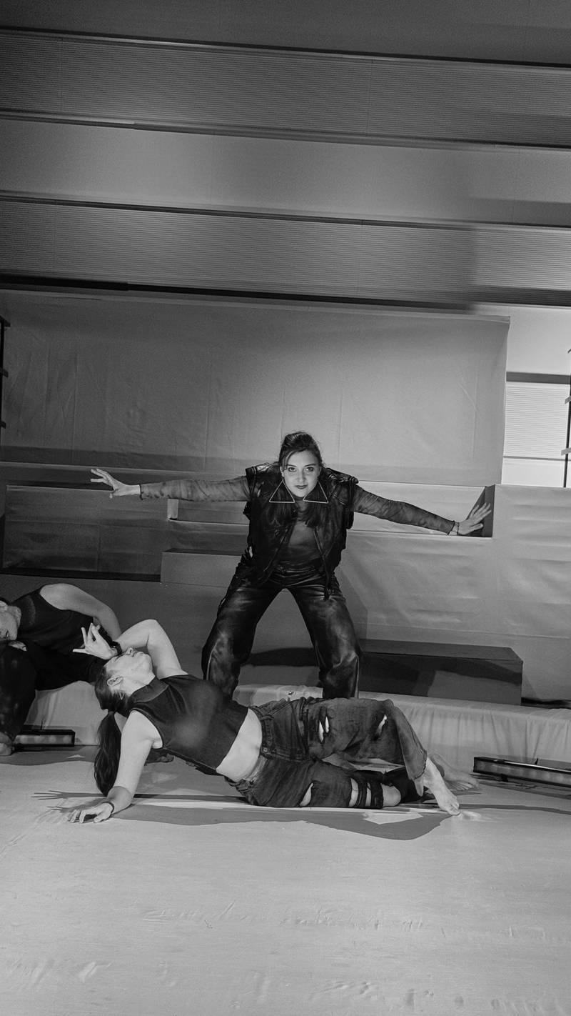 Dido and Aeneas - rehearsal picture